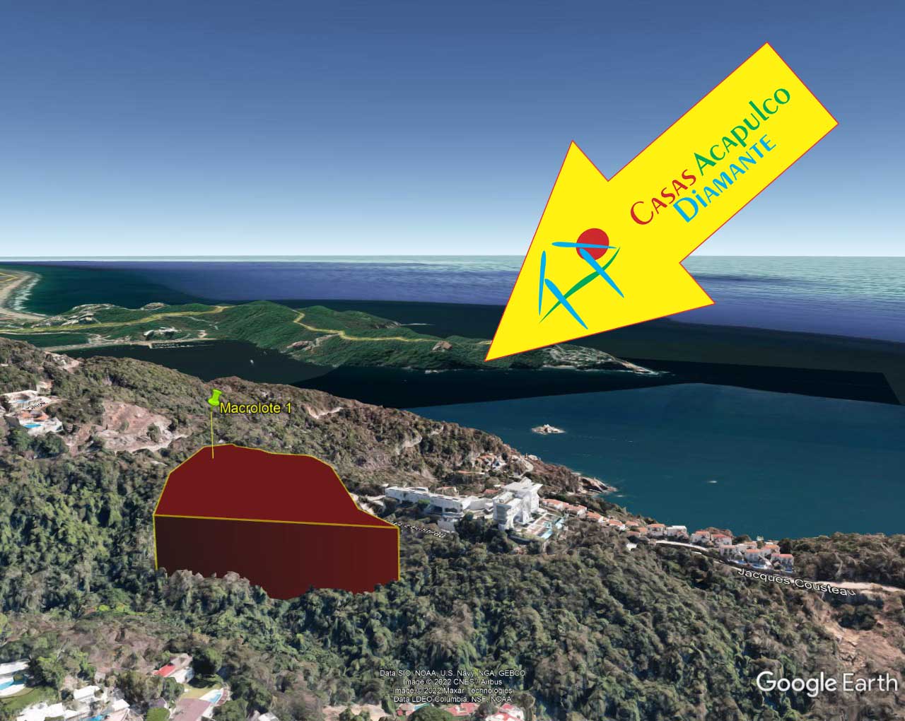 Terreno Brisas del Marqués Macrolote 1 - Ubicación satelital y entorno 1